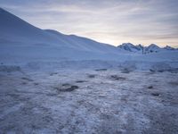 Snow Covered Alps in Europe: Contrails Across the Horizon