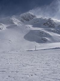 Snow Covered Alps: A Winter Wonderland in France, Europe