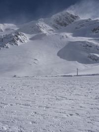 Snow Covered Alps: A Winter Wonderland in France, Europe