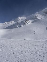 Snow Covered Alps: A Winter Wonderland in France, Europe