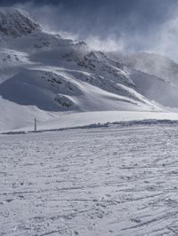 Snow Covered Alps: A Winter Wonderland in France, Europe