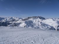 Snow-Covered Alps in France, Europe