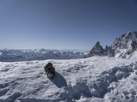 Snow-Covered Alps - Italy, France, Europe 002