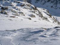 Snow-Covered Alps: Mont Blanc and Aiguille du Midi