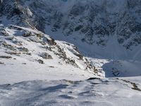 Snow-Covered Alps: Mont Blanc and Aiguille du Midi