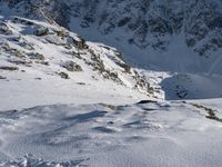 Snow-Covered Alps: Mont Blanc and Aiguille du Midi