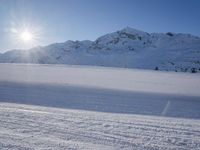 Snow-Covered Alps in Switzerland, Europe 003