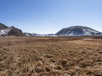 Snow Covered Mountain Landscape in Yunnan, China