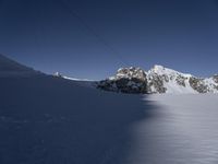 Snow-Covered Mountain Range: A Winter Wonderland