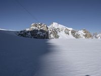 Snow-Covered Mountain Range: A Winter Wonderland