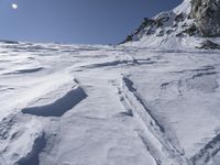 Snow Covered Mountains in the Alps (Italy & France) - 002