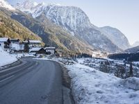 Snow Covered Mountains in Germany