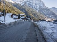 Snow Covered Mountains in Germany