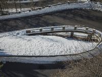 Snow Covered Mountains: View from a Residential Area