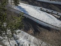 Snow Covered Mountains: View from a Residential Area