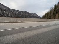 Snow Covered Road in Germany, Europe - Daytime