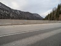 Snow Covered Road in Germany, Europe - Daytime