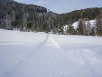 Snow Covered Road in Germany: A POV Experience Through the Mountains