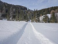 Snow Covered Road in Germany: A POV Experience Through the Mountains