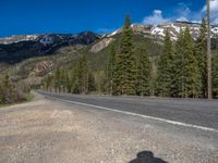 Snow Covered Road in Ironton, Colorado