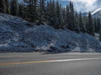 Snow-Covered Roads in Colorado, USA