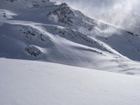 Snowy Alpine Landscape in France 001