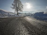 Snowy Alpine Landscape in the Swiss Alps (002)