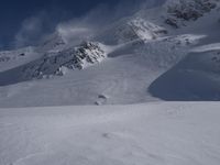 Snowy Alps: France's Majestic Mountain Landscape