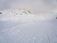 Snowy Alps France Mountain Landscape 001