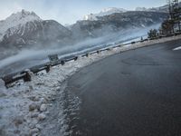 Snowy Alps in Germany: Clear Sky with Majestic Mountains