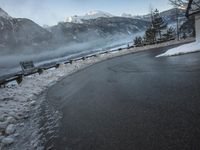 Snowy Alps in Germany: Clear Sky with Majestic Mountains