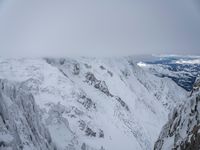 Snowy Alps Landscape View