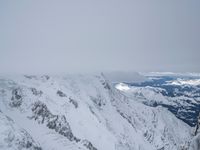 Snowy Alps Landscape View