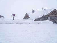 Snowy Alps Mountain Road - France 003