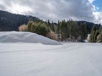 Snowy German Alps under Clear Sky