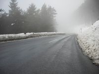 Snowy Landscape in the Alps, Europe