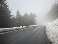 Snowy Landscape in the Alps, Europe