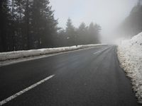 Snowy Landscape in the Alps, Europe