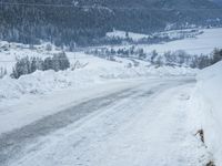 Snowy Landscape in the German Alps