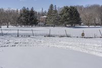 Snowy Landscape in Ontario, Canada