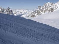 Snowy Mountain Landscape in Italy's Alps