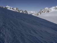 Snowy Mountain Landscape in Italy's Alps