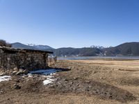 Snowy Mountain Landscape in Shangri-La, Yunnan, China