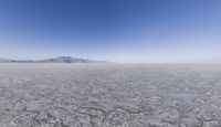 Snowy Mountain Range in Utah, USA