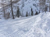 Snowy Mountain Road in Germany: Exploring the Alps