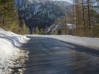 Snowy Mountains in the Alps, Germany