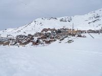 Snowy Mountains in Europe: A Majestic Sight