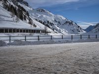 Snowy Mountains Road in Rural Countryside 002