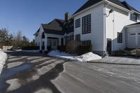 Snowy Residential Area in Ontario 002