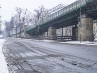 Snowy Winter in Berlin, Germany